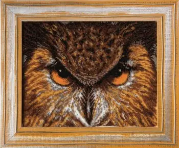 

B-060 beadwork embroidery set 'чарівна митмит''филфил, 25,2*19,5 cm