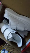 McQueen-zapatos de pizarra para parejas, calzado deportivo informal, versátil, con Velcro, para chica