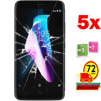 

5x Protectors Screen Tempered Glass for for BQ AQUARIS V/VS (Not Full SEE INFO)