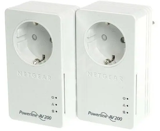 Комплект PLC адаптеров NetGear Powerline AV+ 200 Nano Set | Компьютеры и офис