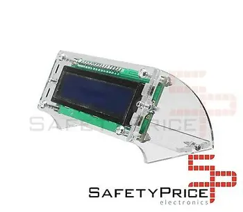 

Transparent case for LCD 1602 Arduino I2C Electronic Acrylic SP