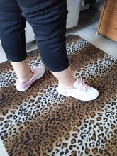 Zapatos informales transpirables para mujer, a la moda Zapatillas de malla, gruesas