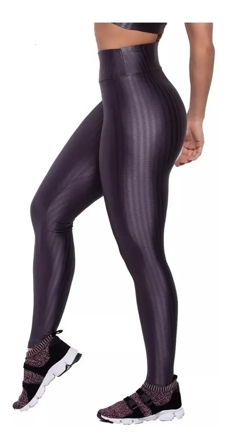 Calça Legging Fitness 3d Poliamida Academia