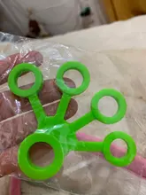 Expansor de mano de silicona para entrenamiento con los dedos, bandas de resistencia para fuerza, ejercicio de muñeca, Fitness, 1 Uds.