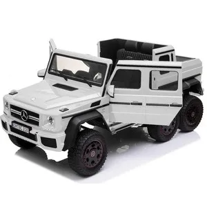 Детский электромобиль Dongma Mercedes-Benz G63 AMG White 4WD- DMD-318-WHITE