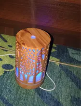 NMT 076 200ML Air Humidifier Essential Oil Aroma Diffuser Cold Mist Sprayer 7 Color LED