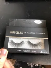 HBZGTLAD-pestañas postizas de pelo de visón 3D, 2/8/20 pares, pestañas largas naturales/gruesas, útiles de extensión de belleza
