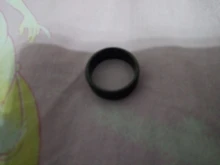 Anillo de acero inoxidable negro para hombre y mujer, joyería con abalorio, 2017