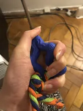 Interactive-Toy Rubber Knot Small-Dog-Training Durable-Shape Chewing Natural Pet-Dog