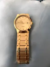 WWOOR-Pulsera de mano de cuarzo para hombres, relojes masculinos de marca superior de lujo, con diseño de diamante, dorado y negro, con fecha, a la moda, 2020