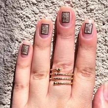 Tocona, 8 unids/set nudillo anillos para articulaciones Conjunto para las mujeres cruzado hueco Geonetric de moda abierto anillos de boda кольца 9927