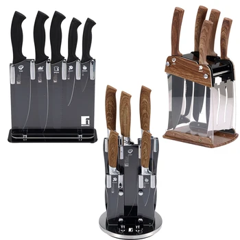 

Blocks 6 knives stainless steel BERGNER with bracket included