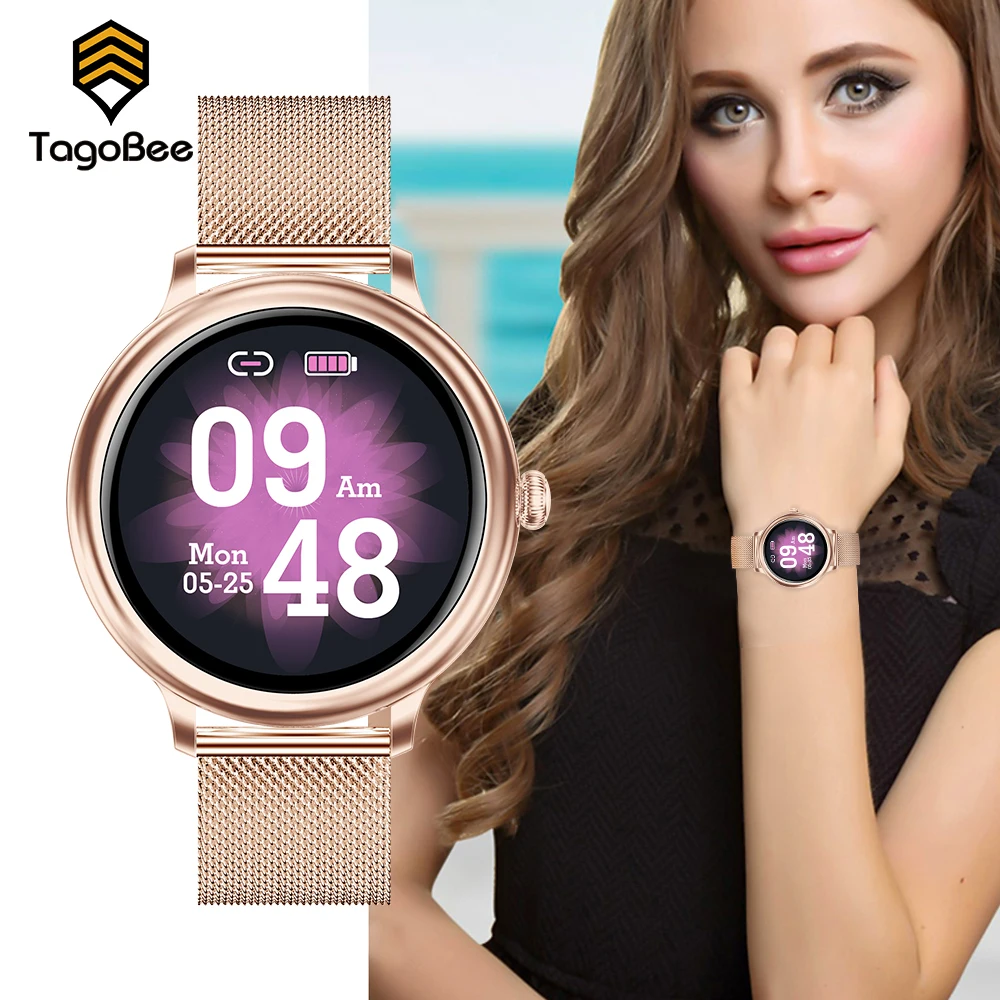 TagoBee Women Smartwatch часы Sports Smart Clock Full Touch Smart Digital Women's Watch Heart Rate Tracker smartwatch 2020 2021