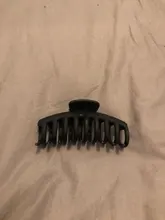 Pinzas de pelo acrílico con pasador para mujer y niña, accesorios para el cabello coreanos sólidos grandes para cabello, elegante glaseado, horquillas con pasador, 1 unidad