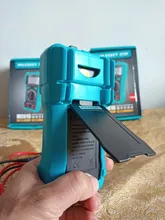 Mileseey-multímetro Digital NCV de rango automático, medidor de voltaje CA/CC, luz Flash, pantalla grande