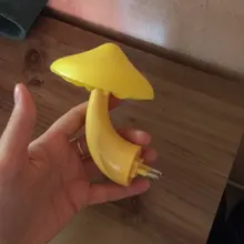 Lights-Lamp Wall-Socket Mushroom Us-Plug Led-Night-Light Home-Decoration for EU