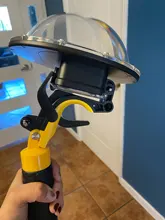 SOONSUN 45M Waterproof Diving Dome Port Lens Cover Housing Case w/ Trigger Float Grip