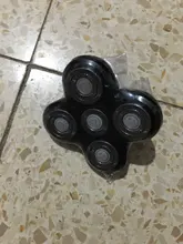 Afeitadora eléctrica recargable para hombre, cortador de pelo para orejas, nariz y barba, cepillo facial con 5 cabezales para una cabeza rapada, flotantes, 5 en 1, 4D