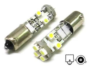

Led lamp Canbus BAX9S H6W 8 Smd No error crooked feet 12V position lights with resistance