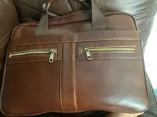 WESTAL-maletín de piel auténtica para hombre, maletín de cuero natural para ordenador portátil, 2019