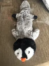 Peluche suave de cebra con sonido de tigre para mascotas, juguete para mascotas