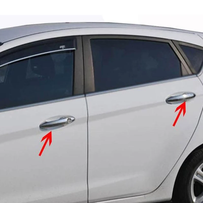 Крышка дверной ручки для Ford Fiesta VI HB 2009-2017 (дверная ручка с датчиком) | Автомобили и