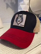 Gorra de béisbol con bordado de animales para hombre y mujer, gorro de béisbol con bordado de animales, estilo camionero, Hip Hop, unisex