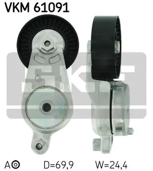 

Belt tensioner timing TOYOTA CAMRY 11-/LEXUS RX 08 SKF VKM61091
