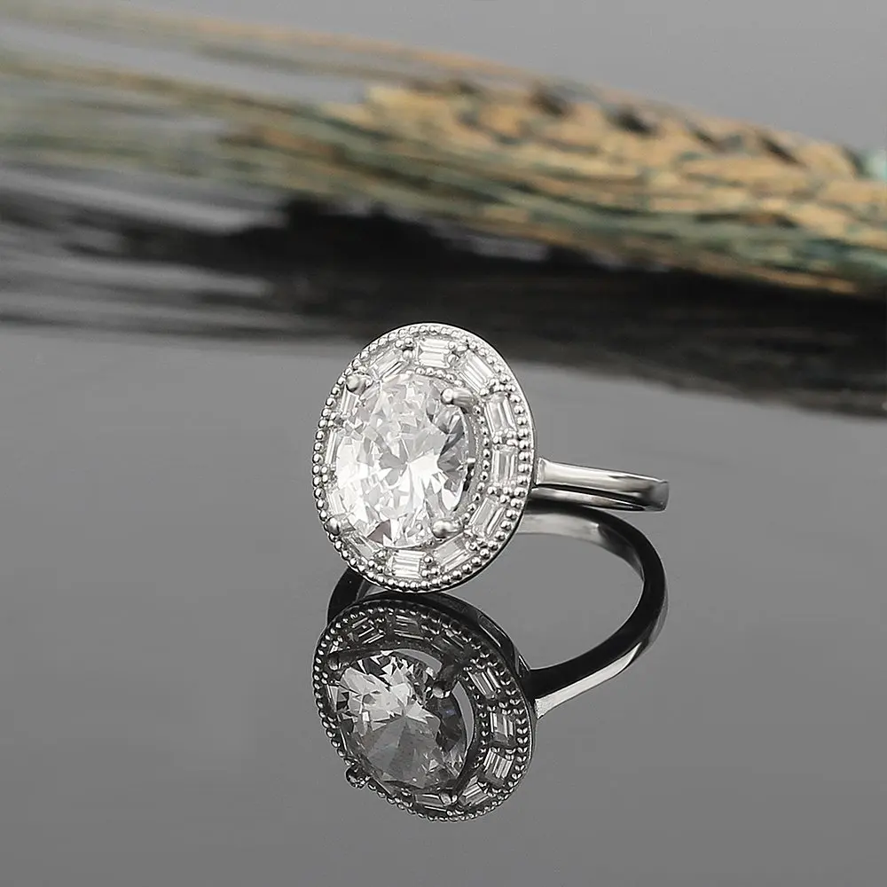 

Women zircon stone 925 sterling silver ring custom design handmade Made in Turkey