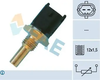 Датчик температуры охл.жидк. Opel Astra 1.8i/2.2i/Omega 2.2i/Vec