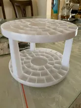 Soporte portátil para pincel de pintura, suministros de pintura para escritorio de estudiante, organizador, 49 agujeros, nuevo