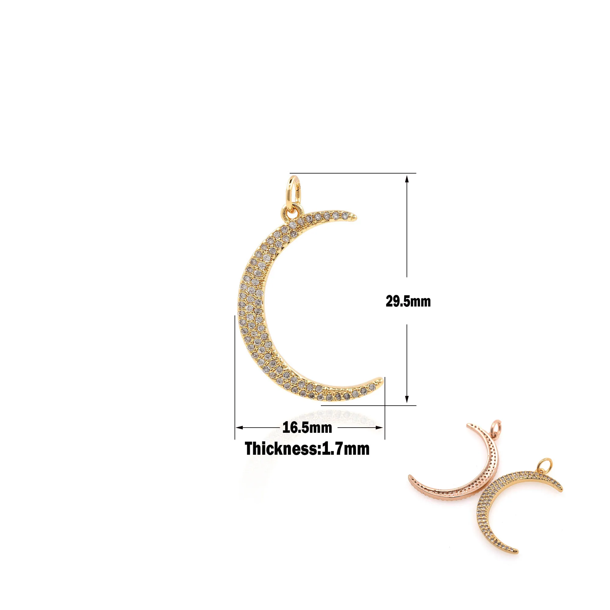 

Moon Jewelry Making Sun Star Geometric Designer Jewelry DIY Earrings Necklace Bracelet Jewelry Copper Jewelry Making