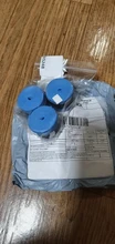 Empuñadura de goma para raqueta de bádminton, accesorio antideslizante, absorbente para el sudor, con mango de goma, cinta de bobinado, 3 uds.