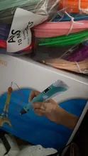 Filamento de plástico ABS / PLA para bolígrafo 3d, 1,75mm, apto para bolígrafo de impresión 3d, regalo de cumpleaños para niños, envío en 24 horas