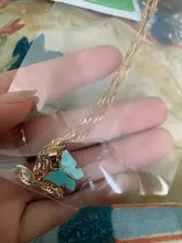 Collar con colgante de mariposa Find Me para mujer, collar sencillo de aleación para clavícula, accesorios de joyería 2020