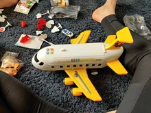 Pista de simulación de inercia para niños, Avión de juguete infantil de gran tamaño, avión de pasajeros, coche de juguete, 2020
