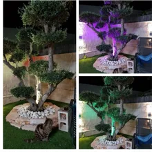 RGB Flood Light Wall-Washer Remote-Control IP68 Outdoor Rgb 100W LED 50W 20W 30W 