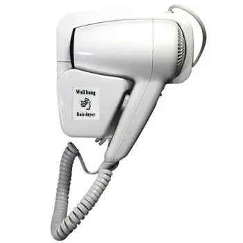 

Phone dryer vertical wall 1300 watt version Hotel two speed hot air-white no socket