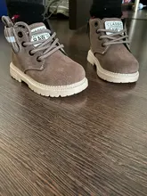 Boys Boots Soft-Bottom Baby-Girls Kids Child Casual-Shoes Infant Autumn Winter Non-Slip