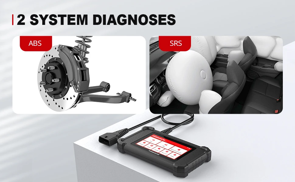 Thinkcar Thinkscan SR2 OBD2 Scanner For Car Scan Tools ABS/SRS System Diagnoses Vehicle Code Reader Auto Scanner buy car inspection equipment