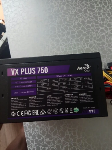 Price History Review On Power Supply Aerocool Atx 750w Vx Plus 750w 24 4 4pin Apfc 1mm Fan 4xsata Rtl Aliexpress Seller Citilink Official Store Alitools Io