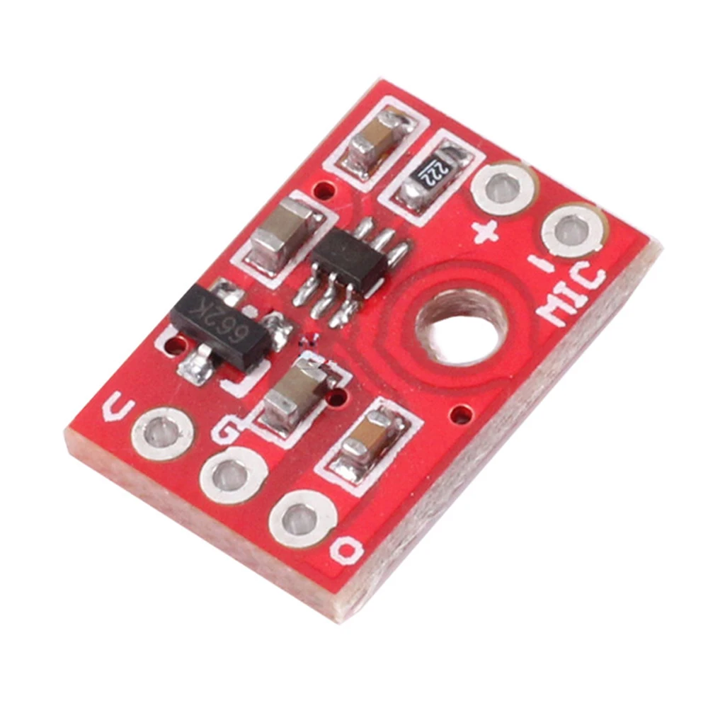 

Taidacent MAX9812L Microphone Amplifier Small Size High Sensitivity Microphone Amplifier Sound Module MIC Microphone Voice