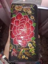 Billeteras con flores bordadas para mujer, carteras étnicas hechas a mano, monedero para mujer, bolsillo para teléfono, tarjetero para niña