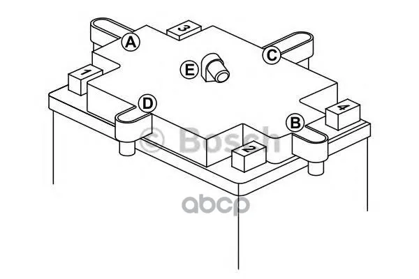 Аккумулятор Для Мототехники Bosch Moba Agm M6 12v 14ah 220a(Ytx16-4/Ytx16-Bs) 150x87x161mm 4.3kg Bosch арт. 0092M60220