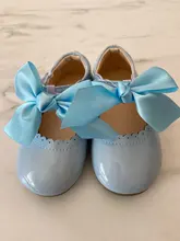 Sandalias de piel sintética transpirables con lazo para niñas, zapatos de verano para niños pequeños, 2020