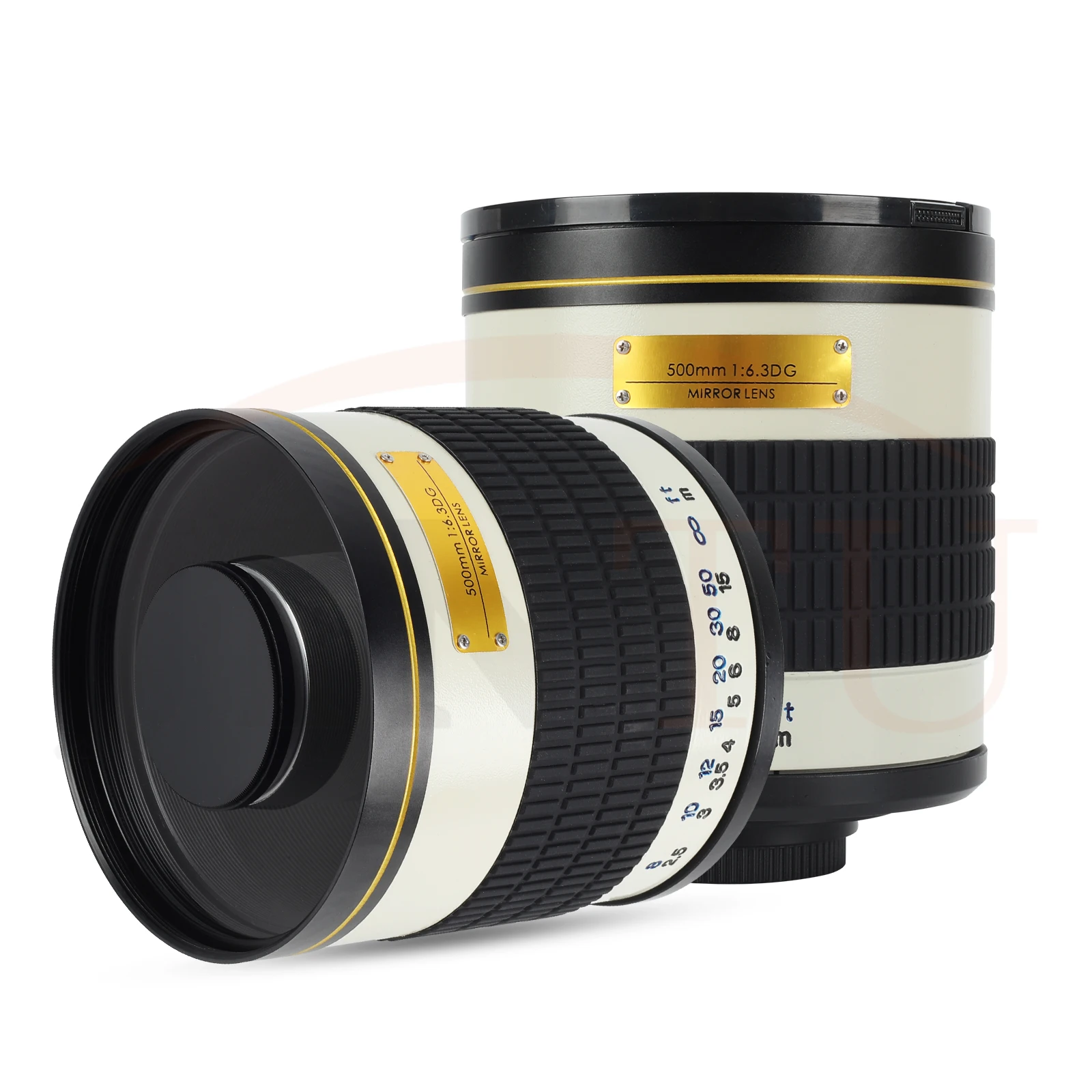 JINTU белое 500 мм f/6 3 ультра-телефото зеркало HD объектив для камер Canon 750D 700D 650D 600D 550D