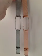Correa para Xiaomi Mi banda 3 4 5 pulsera de acero inoxidable banda de reloj para Mi banda 5 4 3 muñeca correa de la correa de malla de relojes de la banda