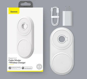 

Wireless charging quick charger baseus planet 2 in 1 12V 2a EU wxpl-b02 wireless charger