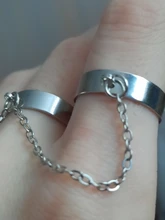 Anillos abiertos de dedo múltiple para mujer, cadena de eslabones estilo Punk, fiesta, concierto, ceremonia, regalo de joyería, venta al por mayor, 2020