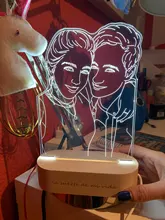 3d-Lamp Night-Light Text Fathers-Day-Gift Photo Custom Wedding-Anniversary Birthday-Mothers